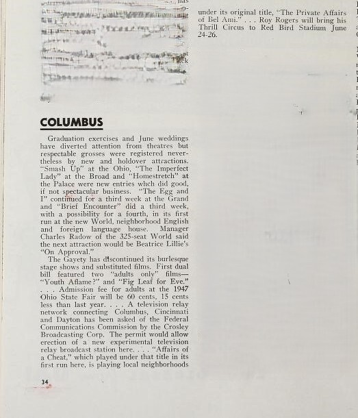 June 1947 News