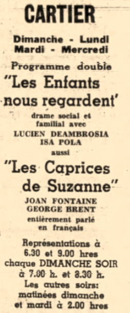 Cinema Cartier