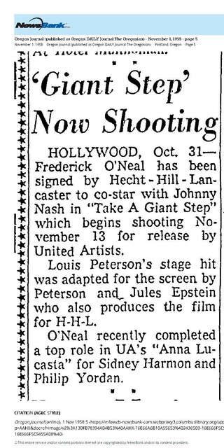 Johnny Nash (1958)/ R. I. P. (1940 - 2020)