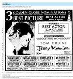 Tom Cruise--Number One Box Office Star (1996)