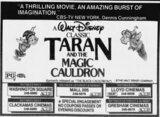 Taran and the Magic Cauldron (1985) Re-Issue Ad