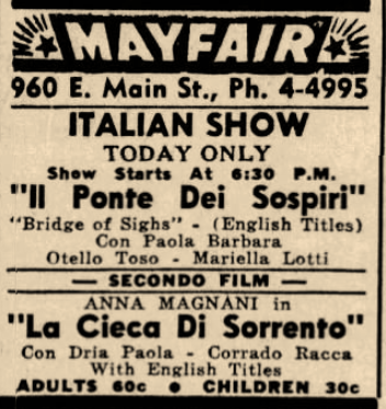 Mayfair Theatre