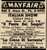 Mayfair Theatre
