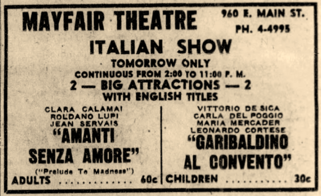 Mayfair Theatre
