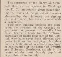 African American Theater (1921) Under Construction