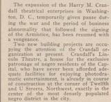 African American Theater (1921) Under Construction
