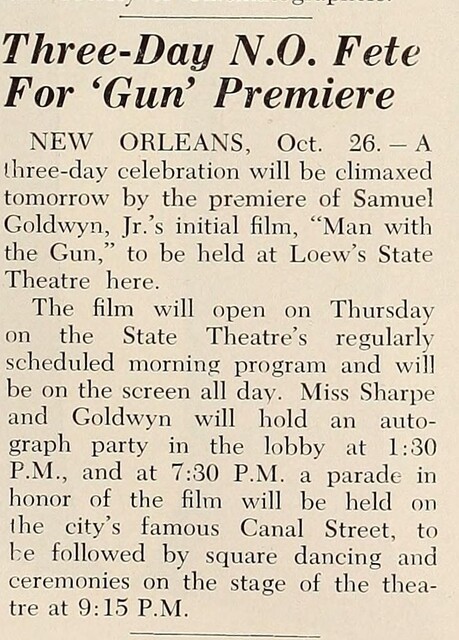 World Premiere (1955)/ The Great Producers: Samuel Goldwyn, Jr.