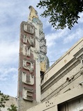 Unique Theatre blade sign