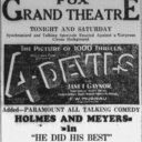 4 Devils at the Fox Grand Theatre, Du Quoin—6-7 December, 1929