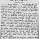4 Devils at the Metropole on 24 May, 1929