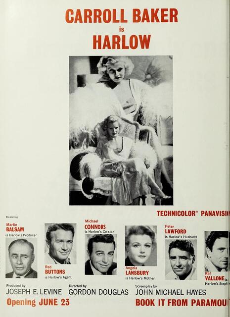 One of Two Jean Harlow Biopics in 1965
