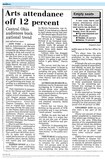Performing Arts Attendance Boom in Columbus (1988)