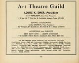 Theater Showman and More: Louis K. Sher (1963)