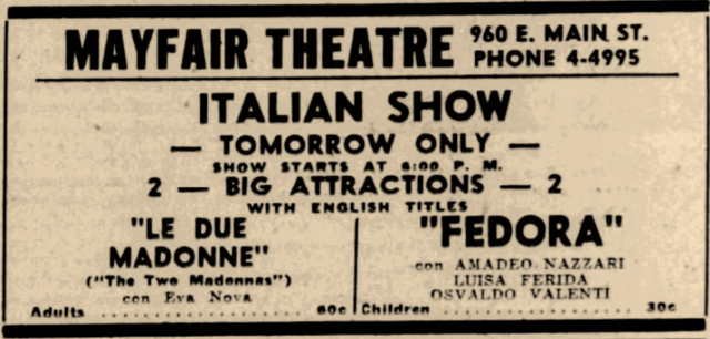 Mayfair Theatre