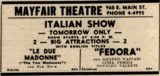 Mayfair Theatre