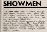 Managerial Change (1946)