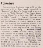 RKO Grand in the Pre-Cinerama Days Was Often Used as a Move Over Theater 