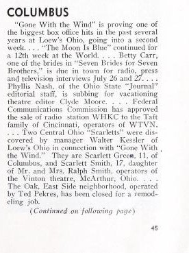 July 1954 News