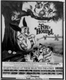 The Fox and the Hound (1981) Ad