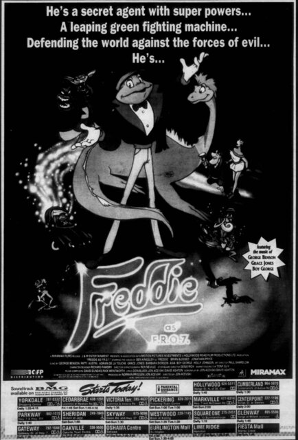 Freddie as F.R.0.7. (1992)