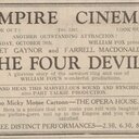 4 Devils at the Empire, 28 October-2 November, 1929