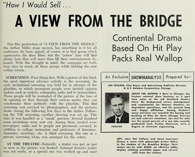 Promotion (1961) page 1
