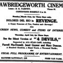 4 Devils at the Sawbridgeworth Cinema, 3-5 April, 1930. 