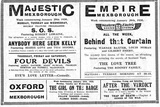 4 Devils at the Majestic, Mexborough, 23-25 Jan, 1930