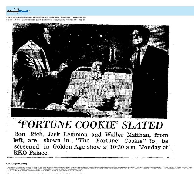 Movie Series for Senior Citizens (1969)