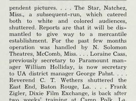 Catered to White and Colored Audiences (1955)