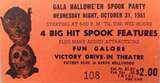 1951 Halloween show ticket