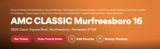 AMC Classic Murfreesboro 16