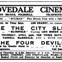 4 Devils at the Dovedale Cinema, 24-26 April, 1930