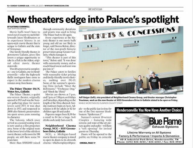 NCG Cinema Gallatin