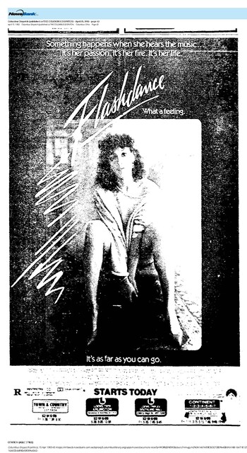 Jennifer Beals (1983)