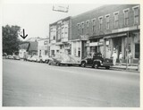 The Arrow Shows the Location of the Old Princess Theater, Early 1950s