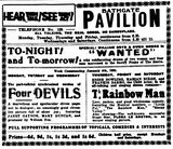 4 Devils at the Pavilion, Bathgate - 6-8 January, 1930
