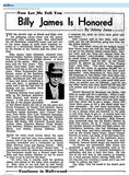 Theater Showman and More: William 'Billy' James (1940)