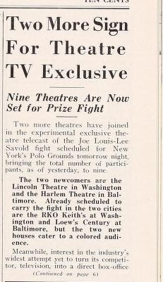 African  American Theaters (1951)