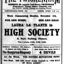 4 Devils at the Twickenham Kinema, 7-9 Nov, 1929