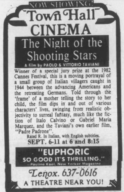 Lenox Town Hall Theatre