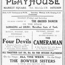 Murnau and Buster at the Playhouse, week of 6 January, 1930