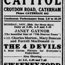 4 Devils at the Capitol, 25-27 November, 1929