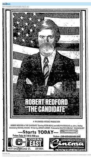 Robert Redford, R. I. P. (1936 - 2025)/The Great Directors: Michael Ritchie (1972)