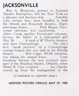 African American Theaters (1954)