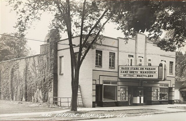 Crisper version of 1924 postcard via eBay courtesy LeRoy Blommaert.