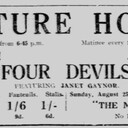 4 Devils at the Douglas Picture House, 25 August—14 September, 1929