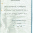 Articles of incorporation as the Del Drive-in