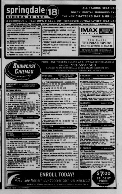 Showcase Cinemas Springdale 18
