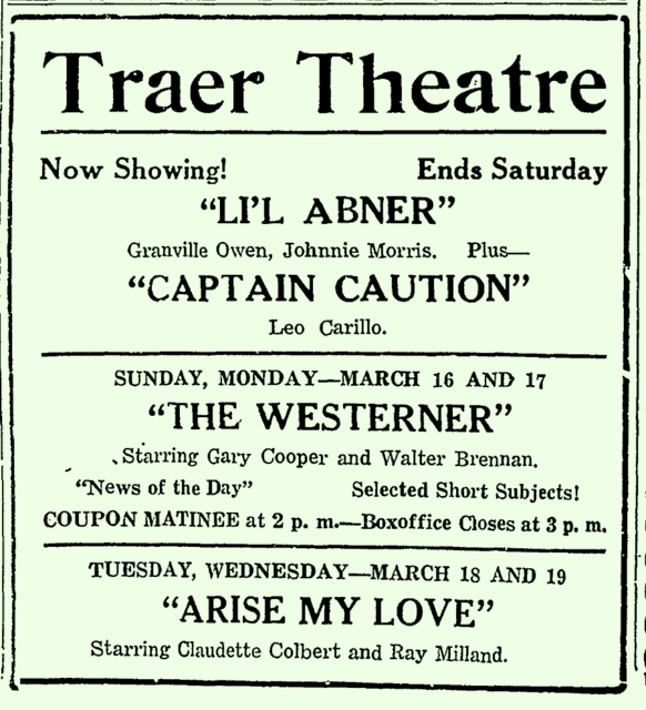 Traer Theatre